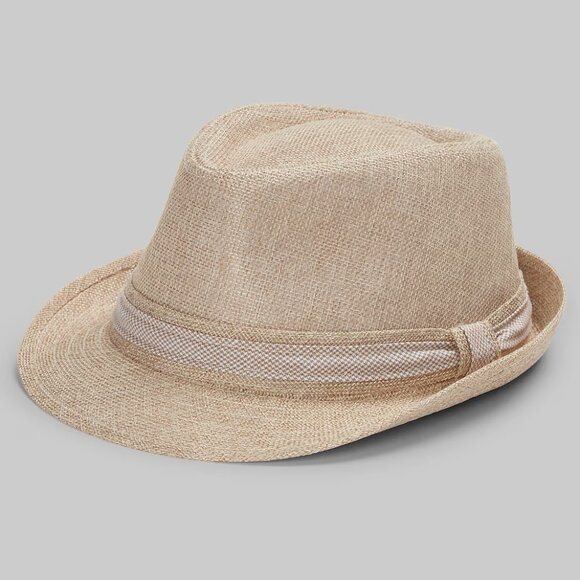 NEW Jos. A. Bank Textured Fabric Fedora Hat Medium - Picture 1 of 1